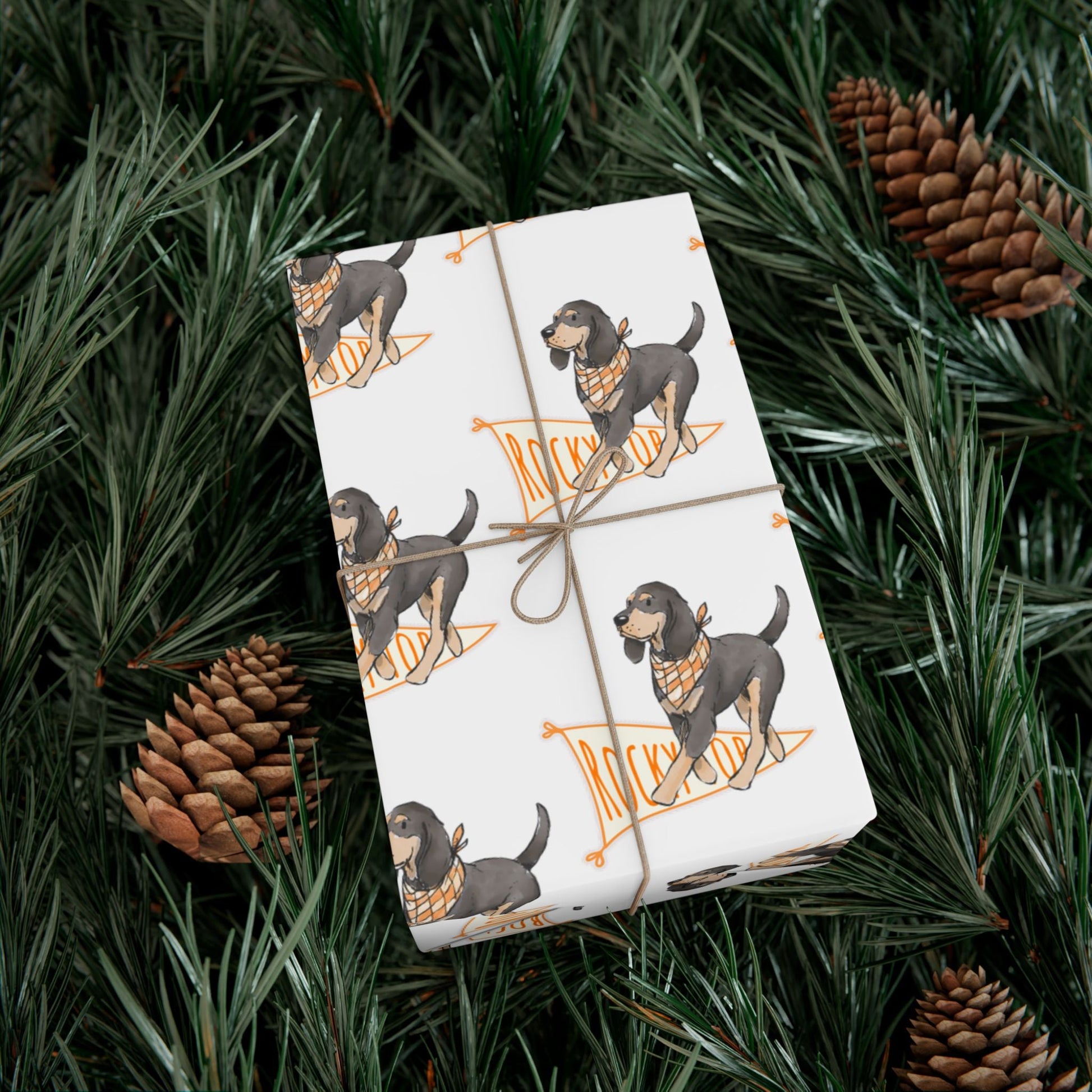 Smokey Tennessee VOLS Gift Wrap Paper Printify