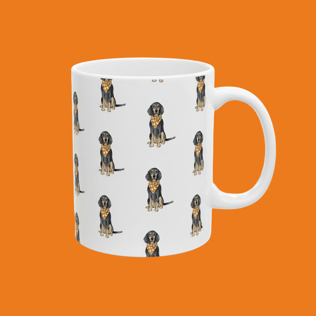 Whimsical Smokey Tennessee VOLS Mug Printify