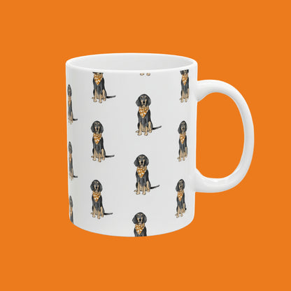 Whimsical Smokey Tennessee VOLS Mug Printify