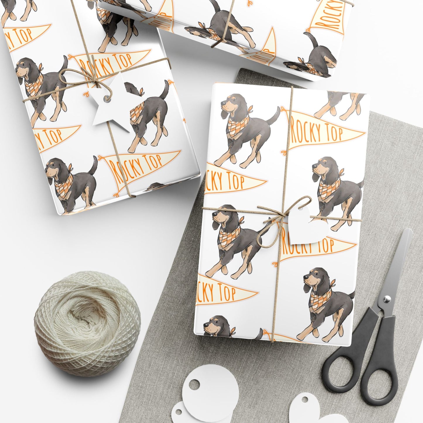 Smokey Tennessee VOLS Gift Wrap Paper Printify