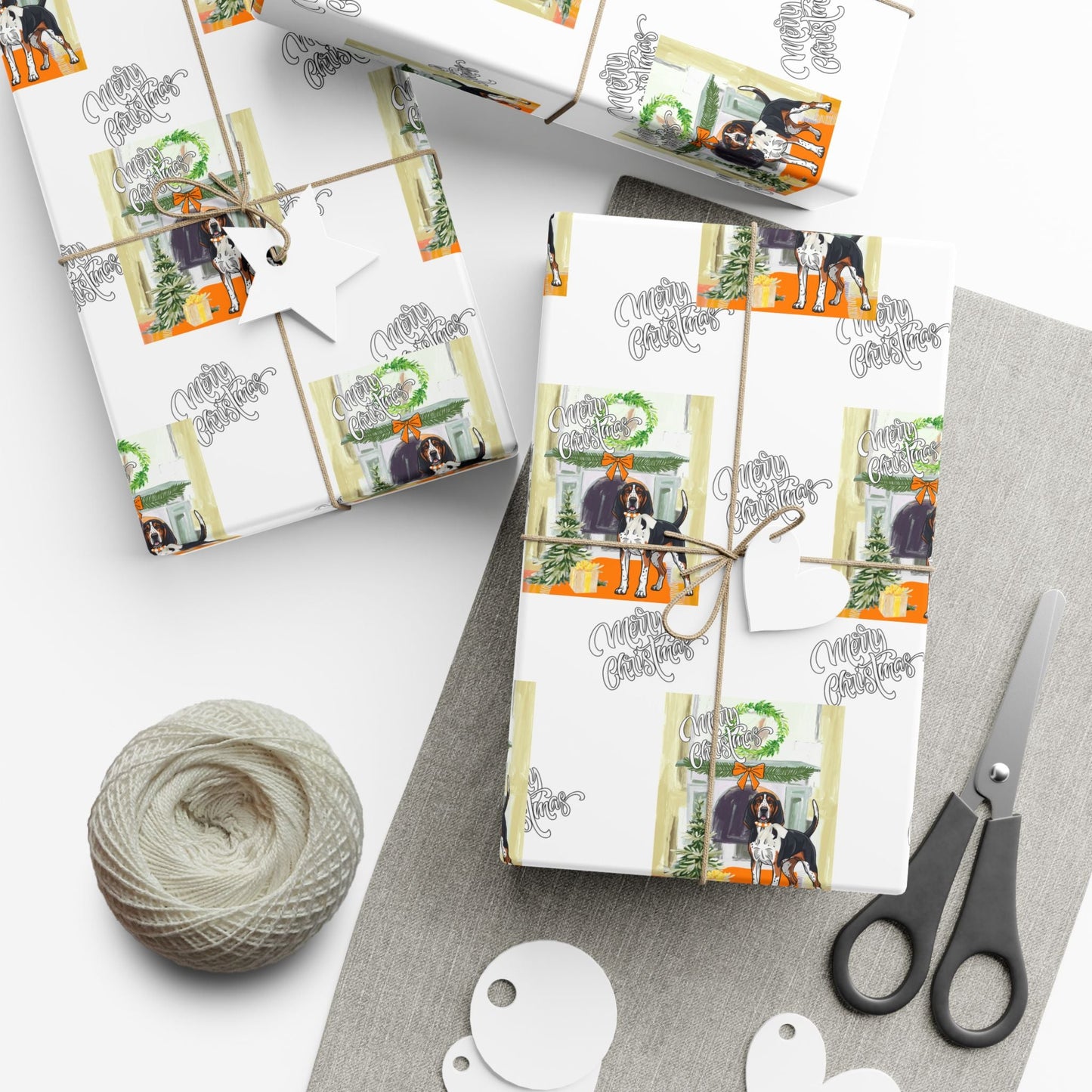 Holiday Tennessee VOLS Gift Wrap Paper Printify