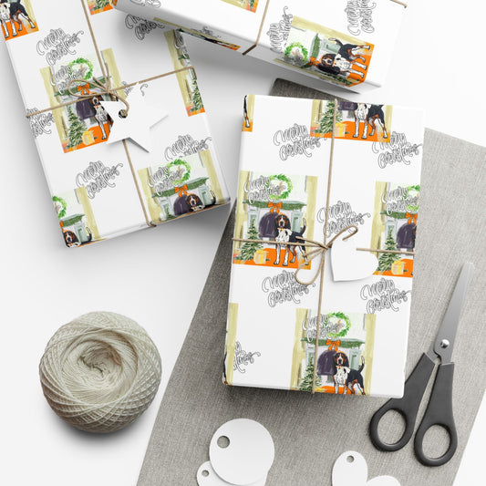 Holiday Tennessee VOLS Gift Wrap Paper Printify