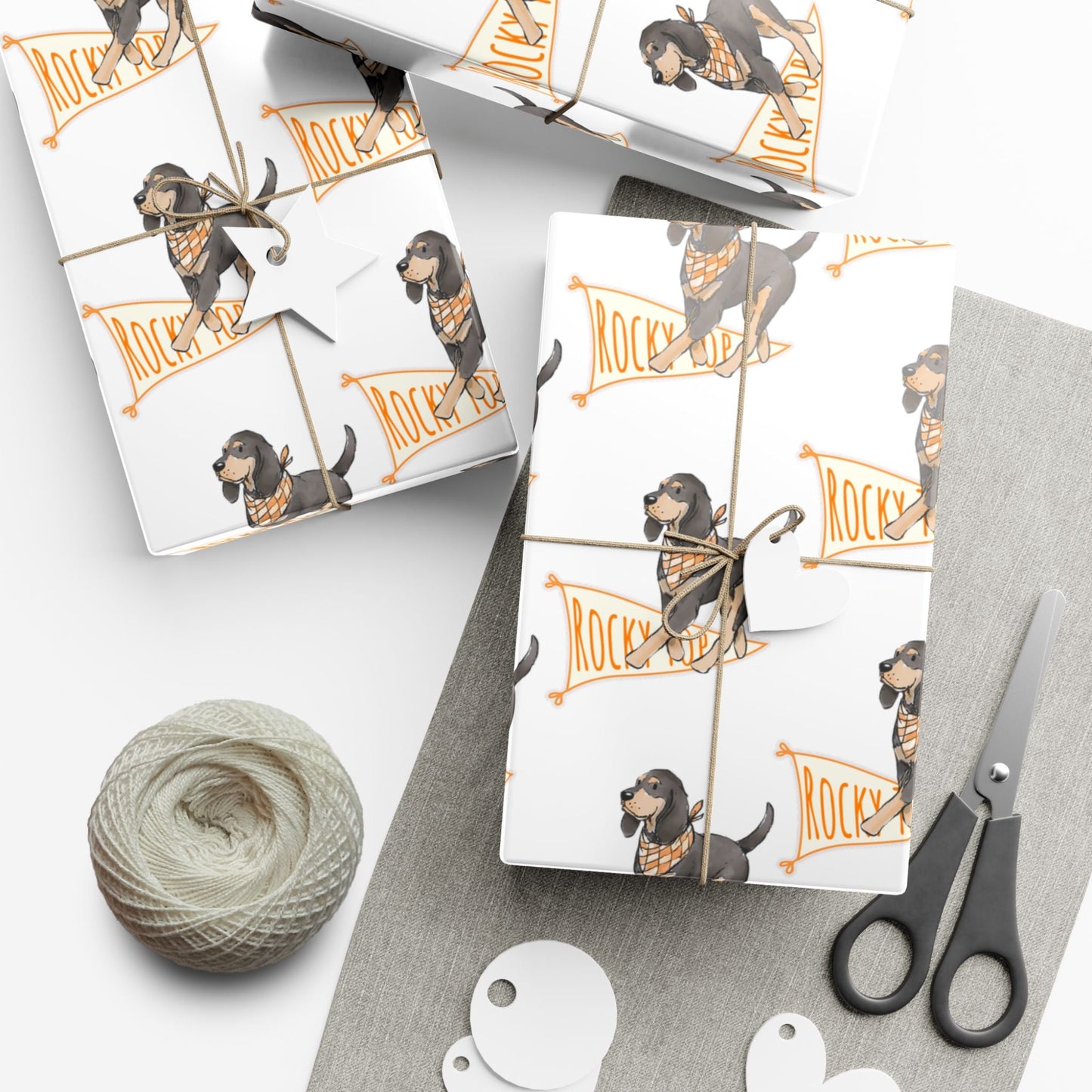 Smokey Tennessee VOLS Gift Wrap Paper Printify