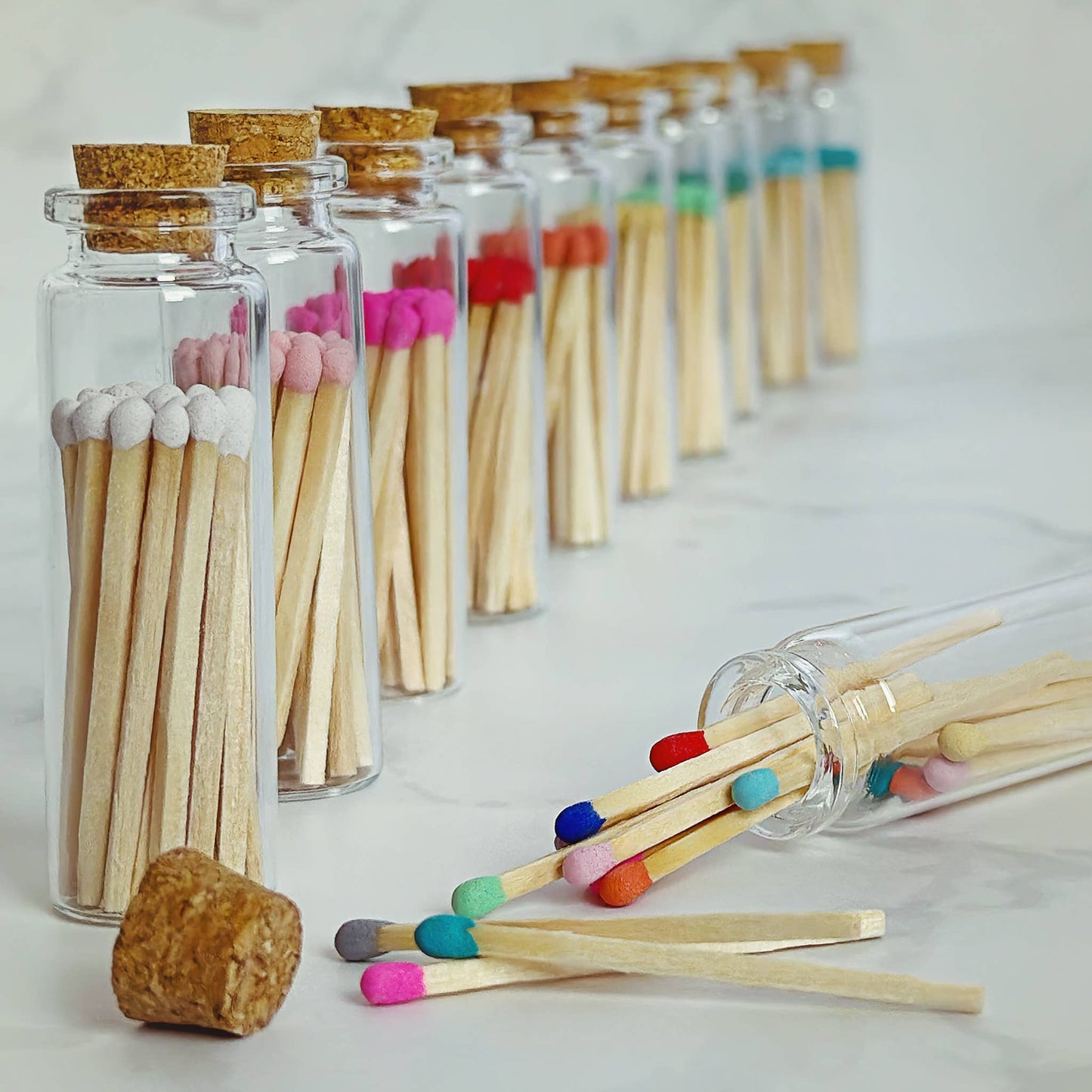 2" Matches + Small Bottle + Strikers: Carrot Cake - Greta Bean & Co.