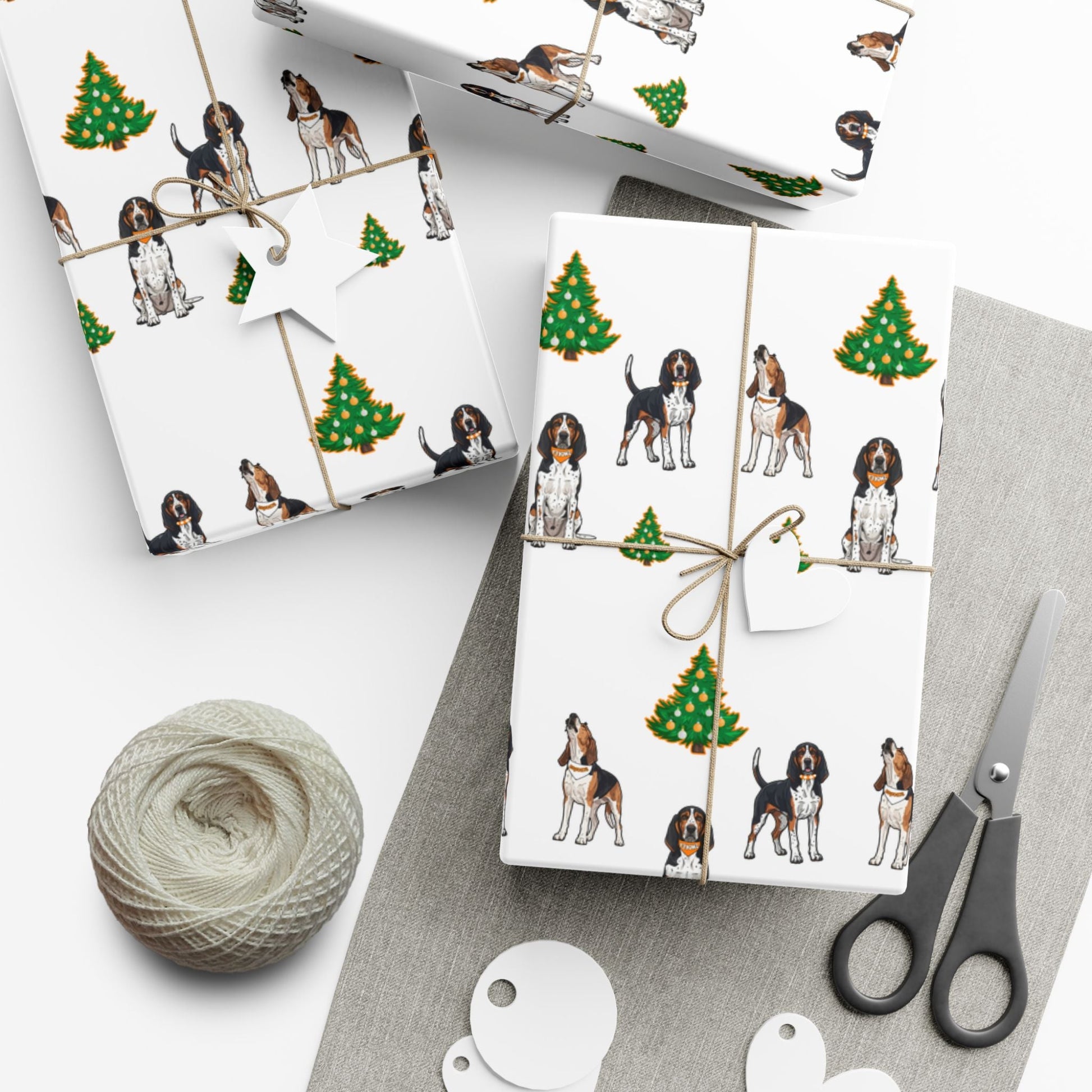 Tennessee VOLS featuring Smokey Christmas Wrapping Paper Printify