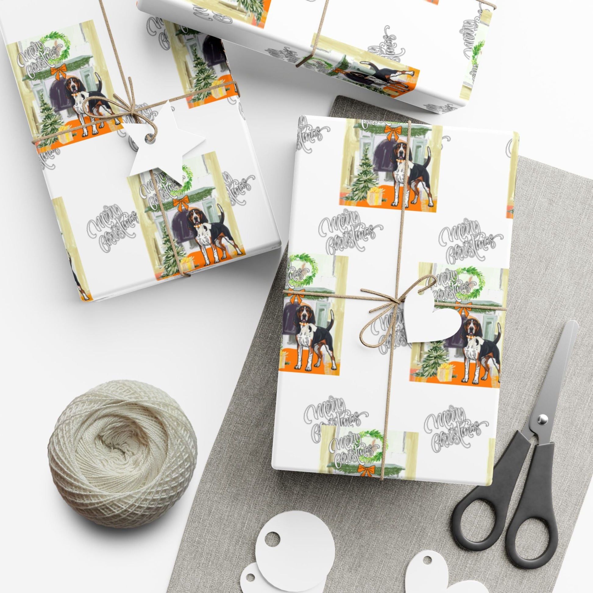 Holiday Tennessee VOLS Gift Wrap Paper Printify