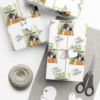 Holiday Tennessee VOLS Gift Wrap Paper Printify