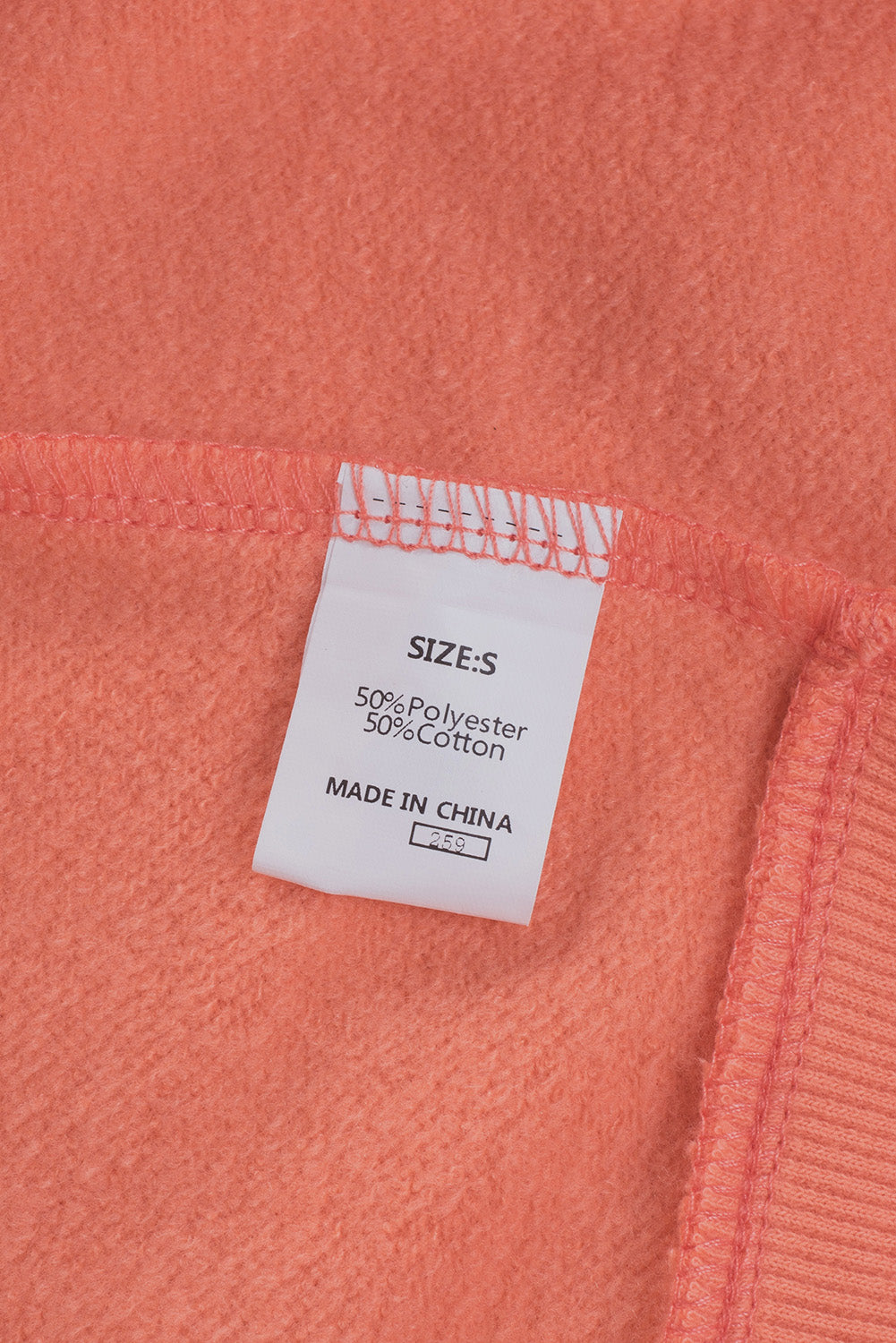 Orange Henley Hoodie