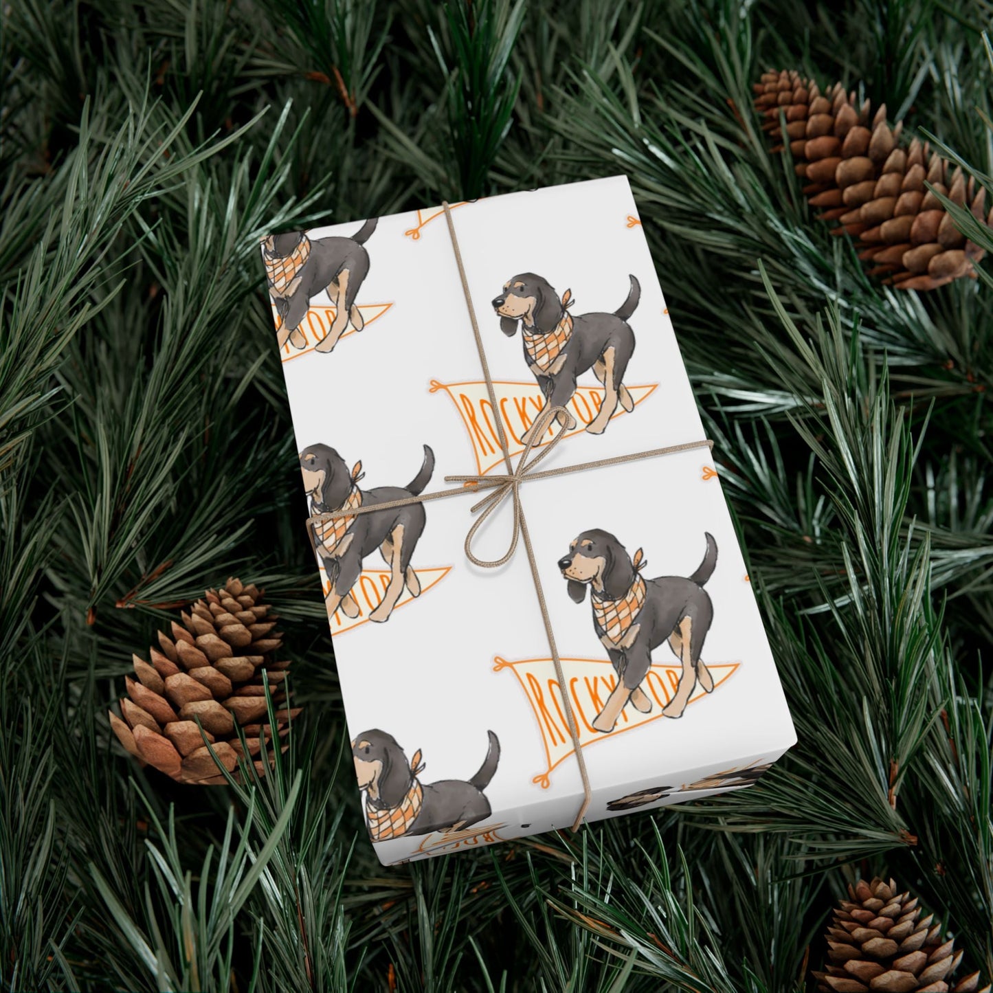 Smokey Tennessee VOLS Gift Wrap Paper Printify