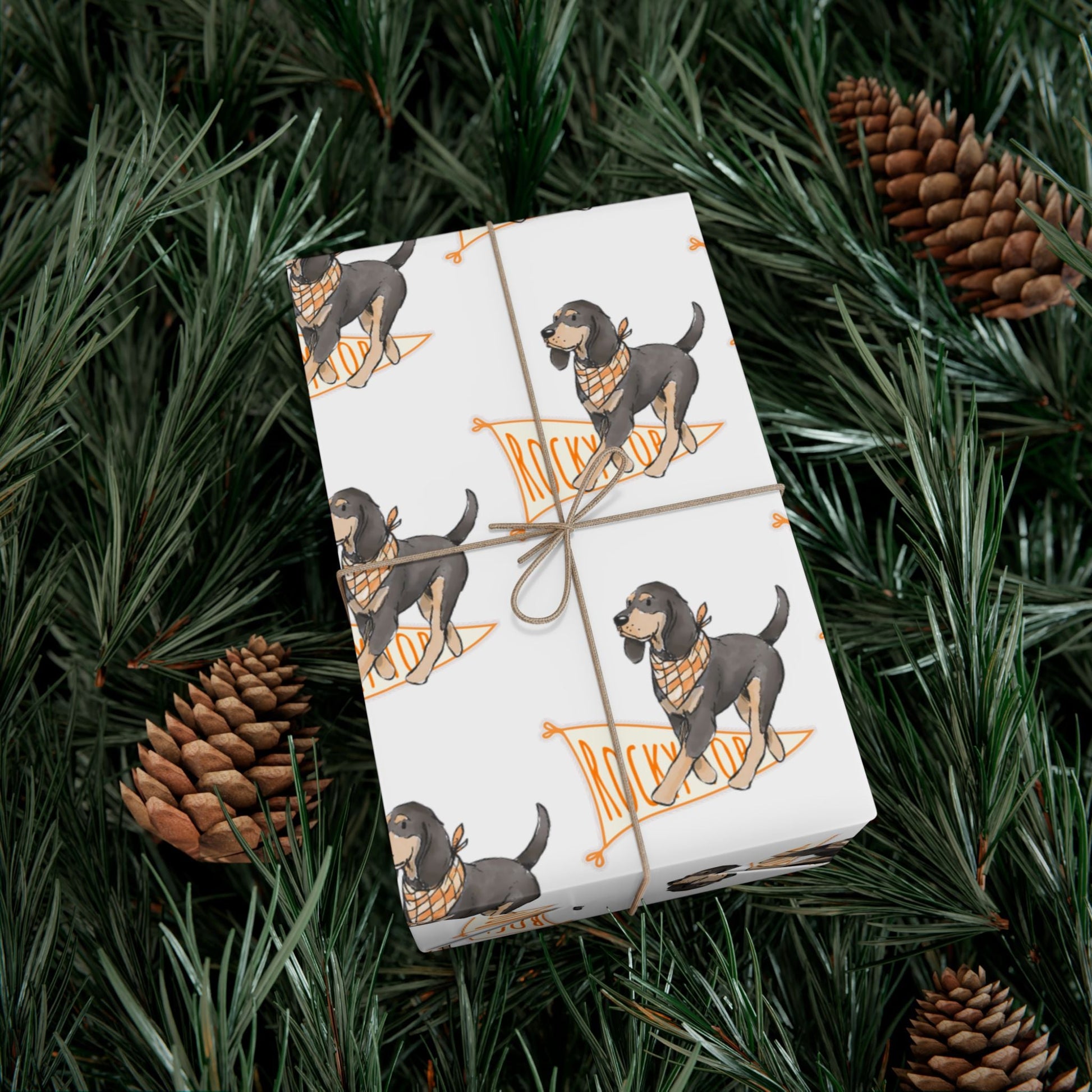 Smokey Tennessee VOLS Gift Wrap Paper Printify