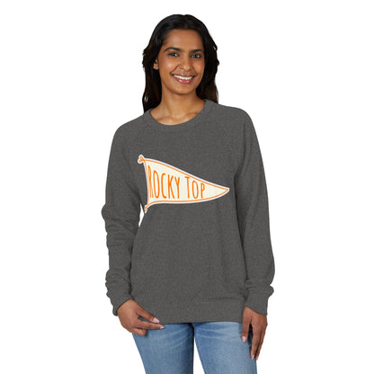 Tennessee Vols Rocky Top Flag Raglan Sweatshirt Printify