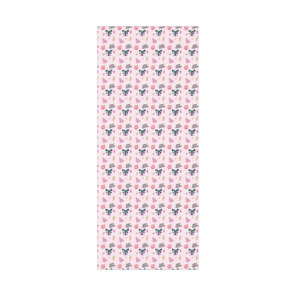 Pink Preppy Christmas Gift Wrap Printify