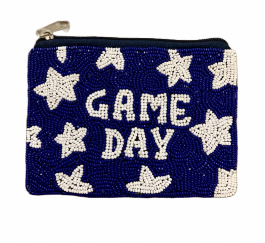 Kentucky Wildcats Beaded Coin Purse