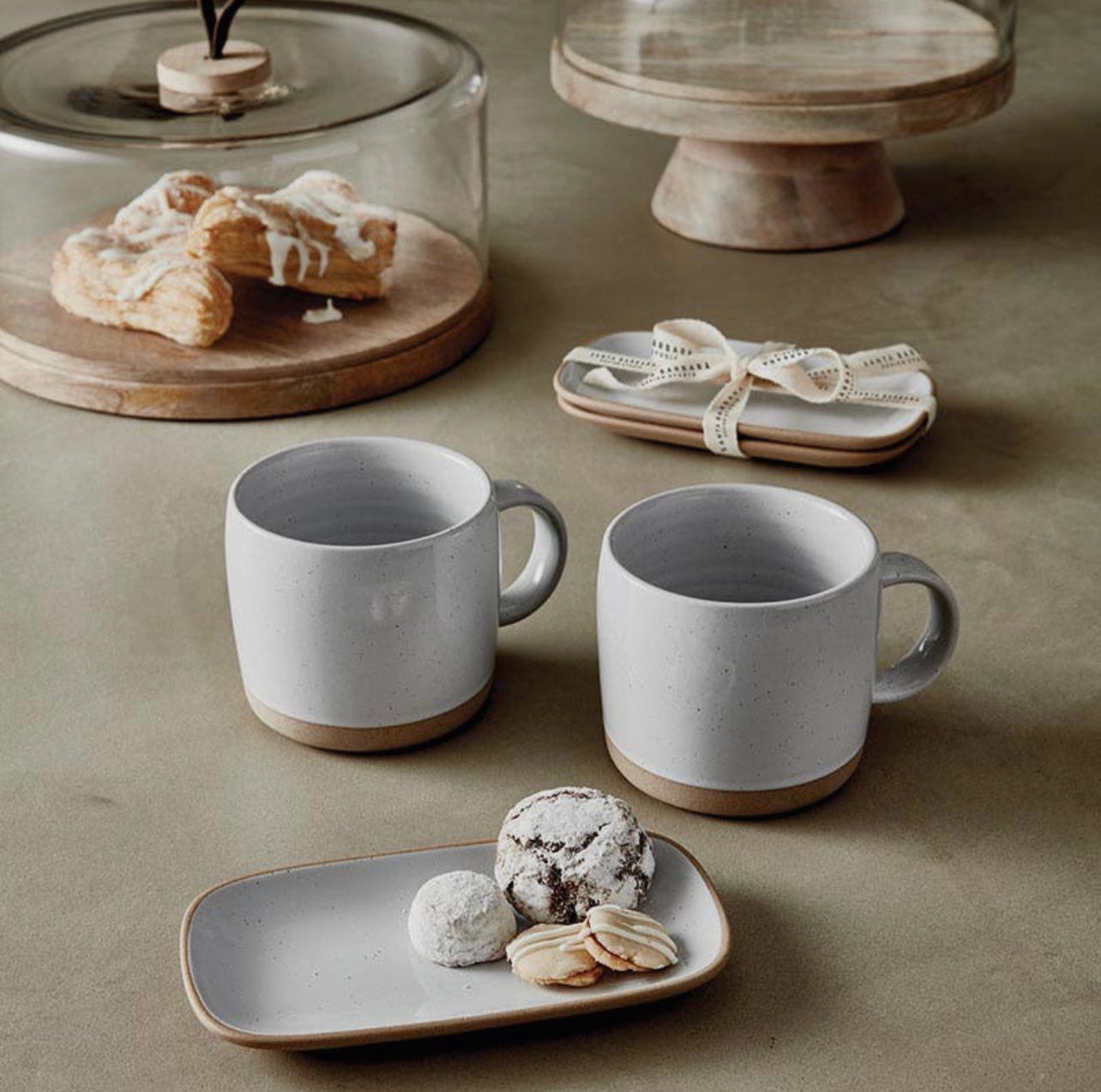 Artisan Dessert Plates - Set 2