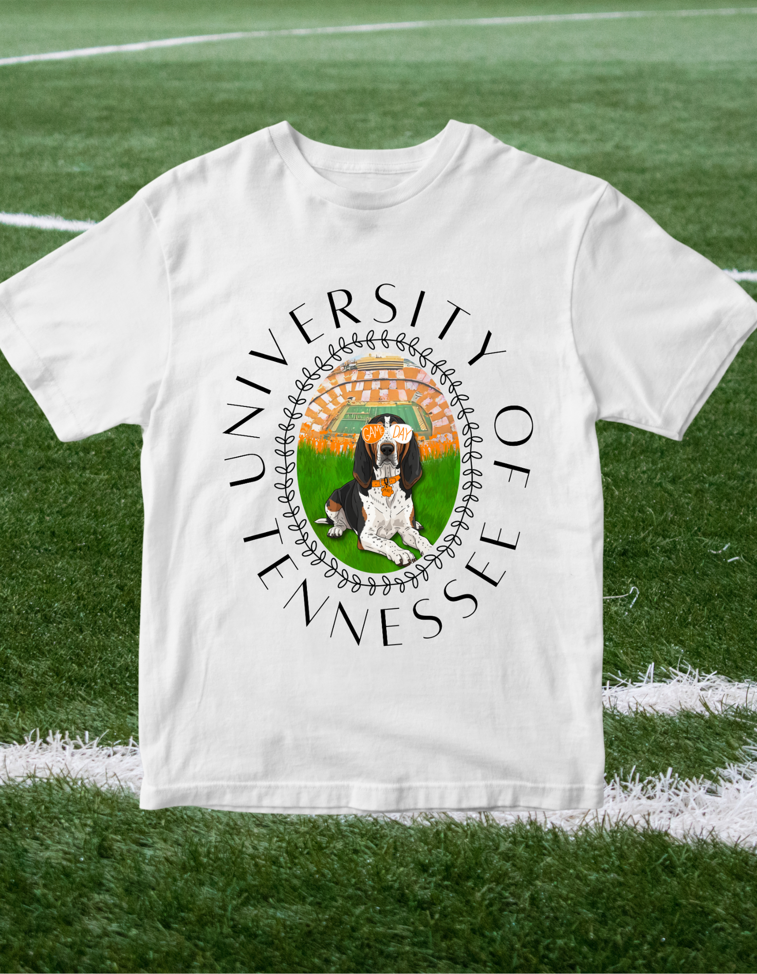 (Copy) University of Tennessee VOLS Smokey at Neyland Short Sleeve Tee Greta Bean & Co.
