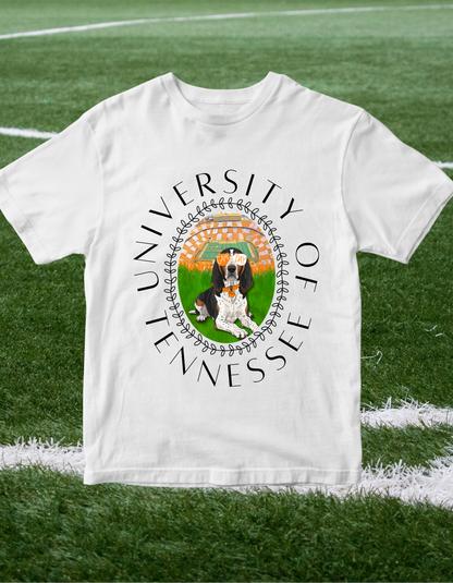 (Copy) University of Tennessee VOLS Smokey at Neyland Short Sleeve Tee Greta Bean & Co.