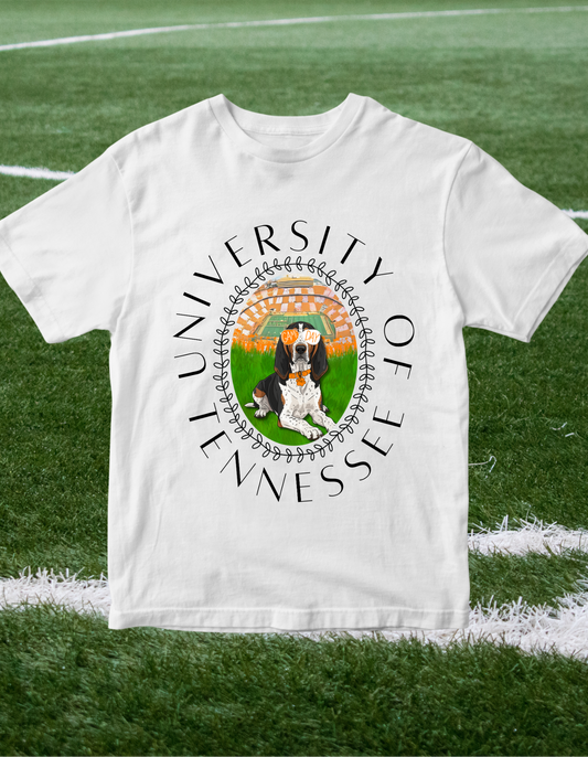 (Copy) University of Tennessee VOLS Smokey at Neyland Short Sleeve Tee Greta Bean & Co.
