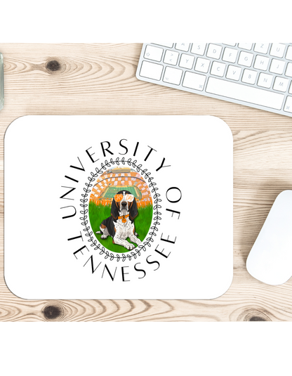 University of TN VOLS Smokey at Neyland Mouse Pad Greta Bean & Co.