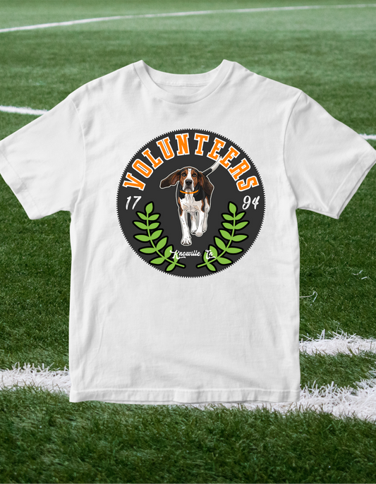 Tennessee VOLS Smokey Emblem Short Sleeve Tee Greta Bean & Co.