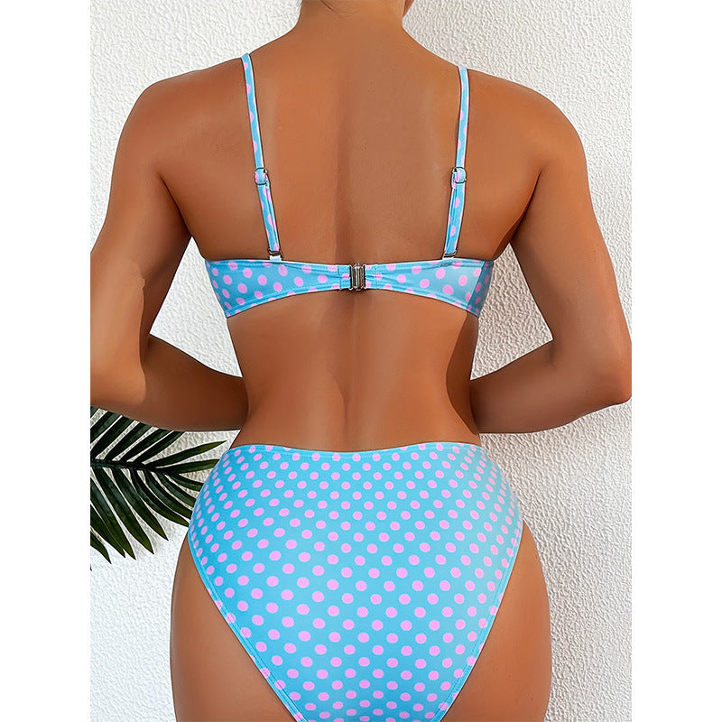 Women's Halter Bikini With High Waist