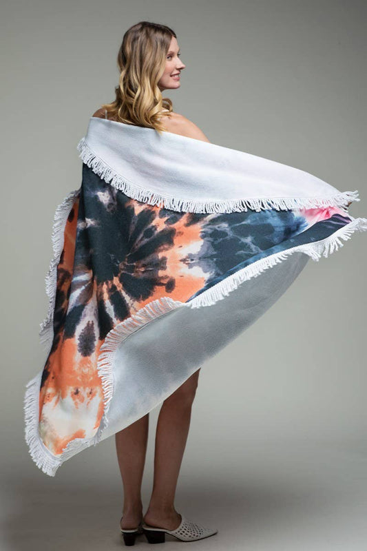 California Tie-Dye Towel: California / OS Urbanista Outlet