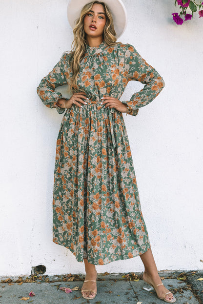 Boho Floral Dress