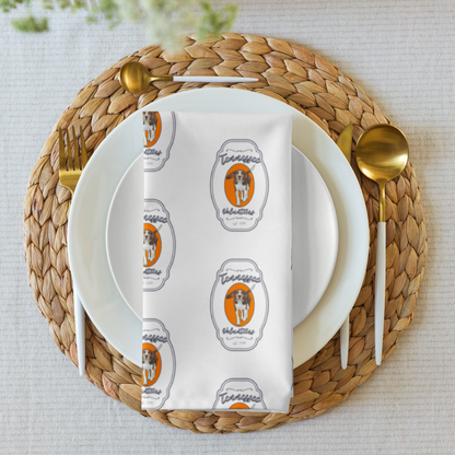 TN Volunteers Smokey Cloth Napkin Set Greta Bean & Co.