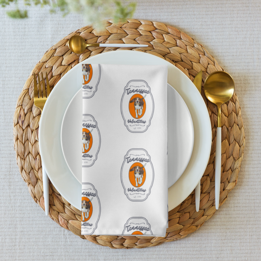 TN Volunteers Smokey Cloth Napkin Set Greta Bean & Co.