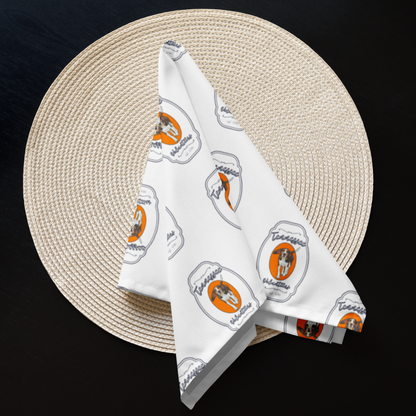 TN Volunteers Smokey Cloth Napkin Set Greta Bean & Co.
