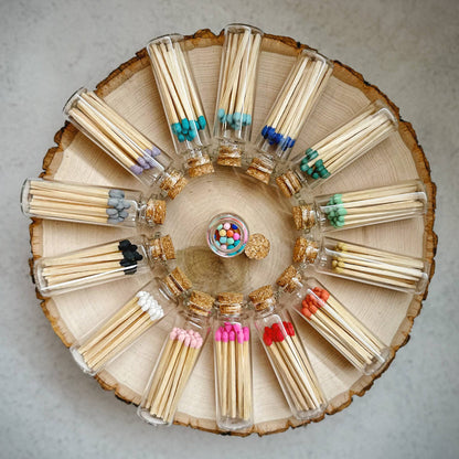 2" Matches + Small Bottle + Strikers: Carrot Cake - Greta Bean & Co.
