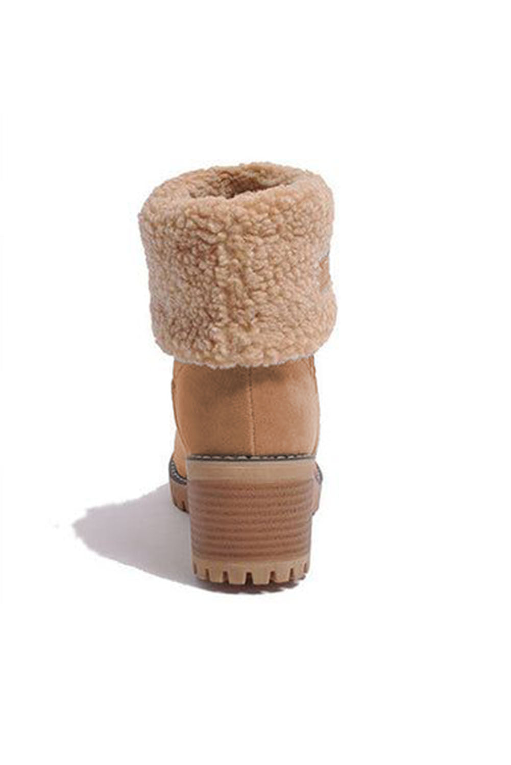 Brown Winter Fleece Lined Boots