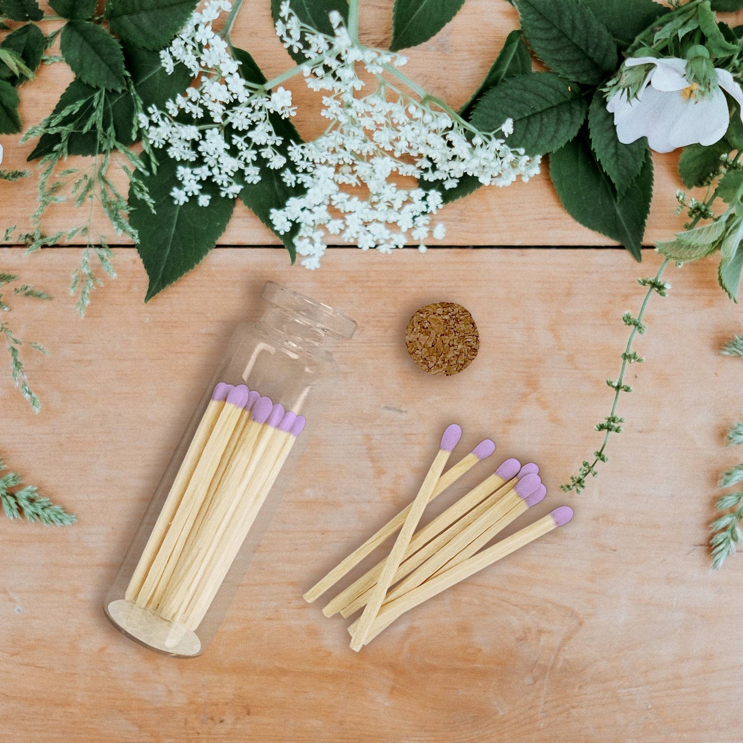 2" Matches + Small Bottle + Strikers: Carrot Cake - Greta Bean & Co.