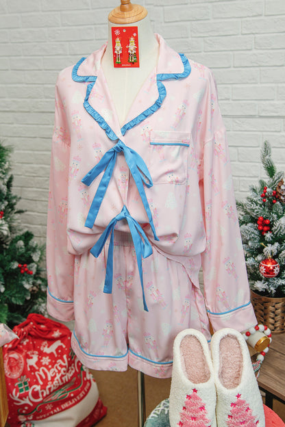 Christmas Bows Pajama Set Dear-Lover Dropshipping
