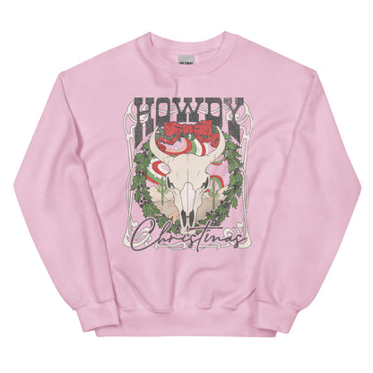 Unisex Western Christmas Sweatshirt