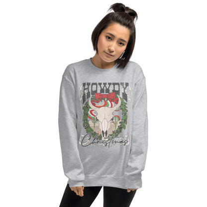 Unisex Western Christmas Sweatshirt