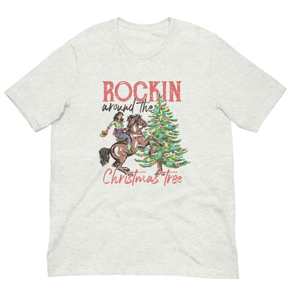 Christmas Rocking Tree Unisex t-shirt