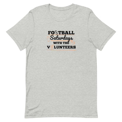 Football Saturdays with the VOLS unisex t-shirt