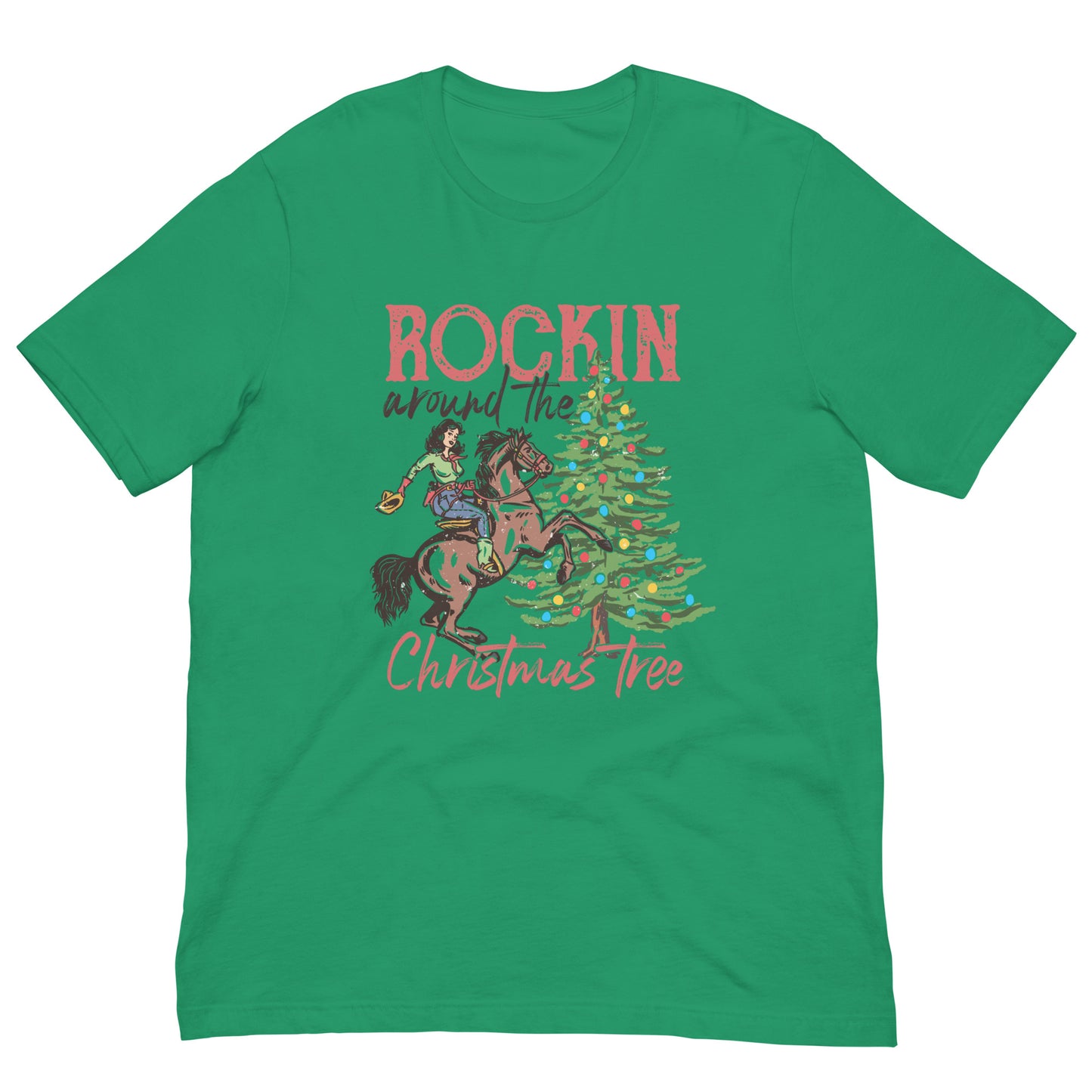 Christmas Rocking Tree Unisex t-shirt