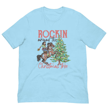 Christmas Rocking Tree Unisex t-shirt