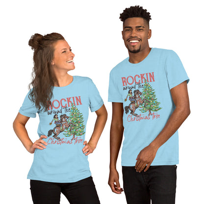 Christmas Rocking Tree Unisex t-shirt