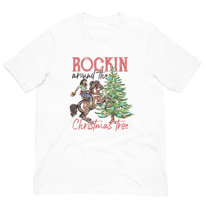 Christmas Rocking Tree Unisex t-shirt