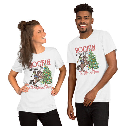 Christmas Rocking Tree Unisex t-shirt