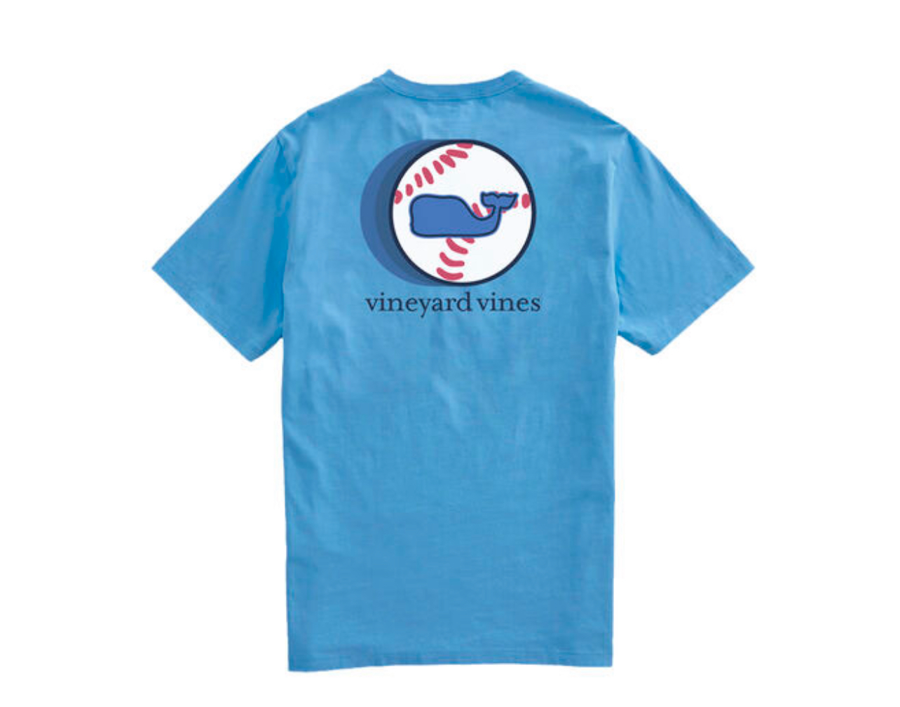 VINEYARD VINES Kids Baseball Whale Shortsleeve Tee