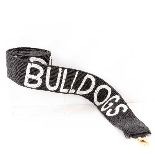 Georgia Bulldogs Beaded Purse Strap