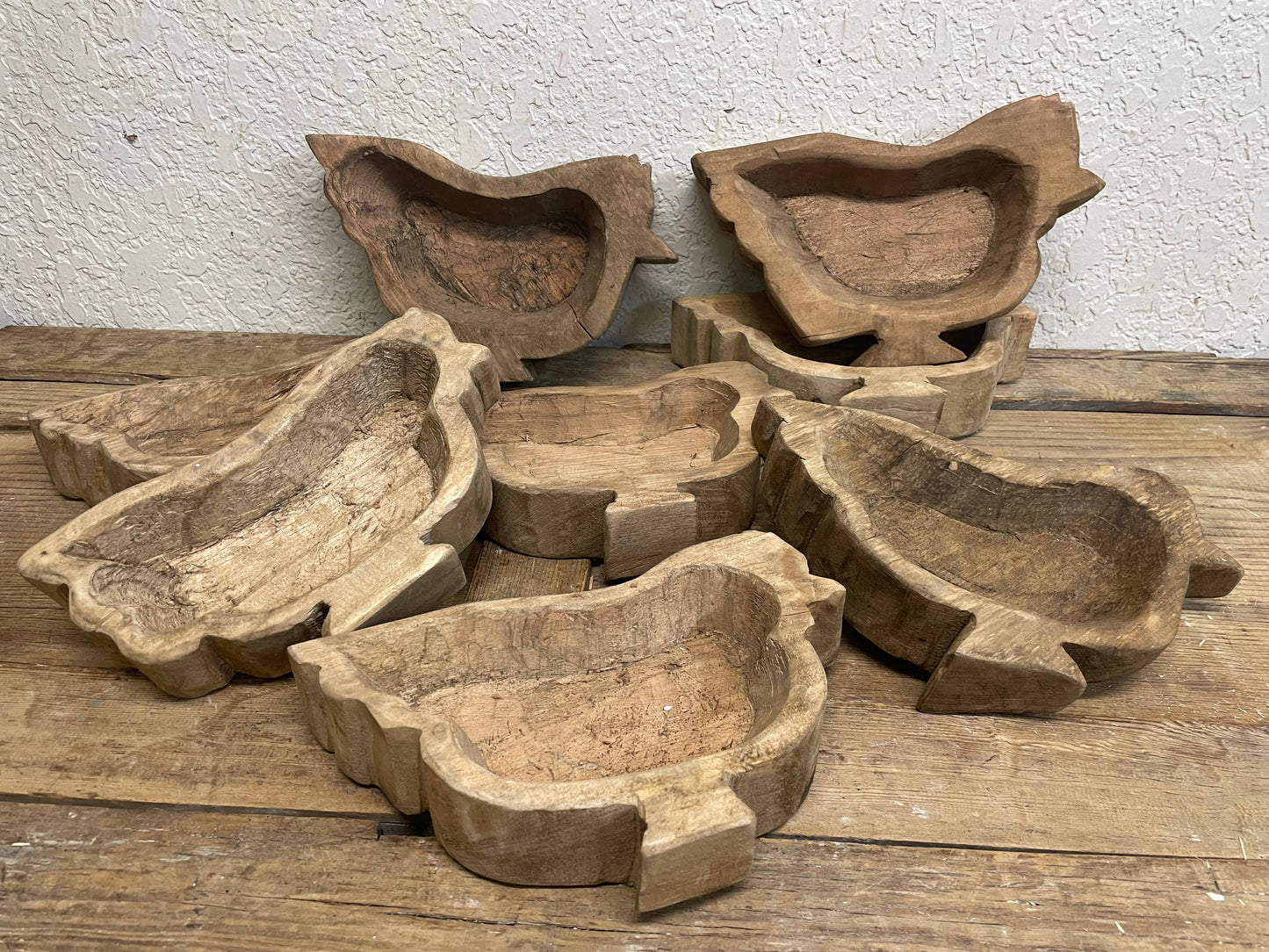 Wood Chicken Bowl-6x10-Unfinished