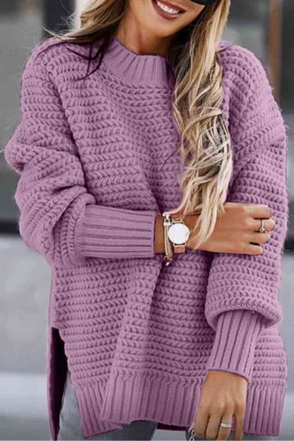 Oversized Crew Neck Sweater****