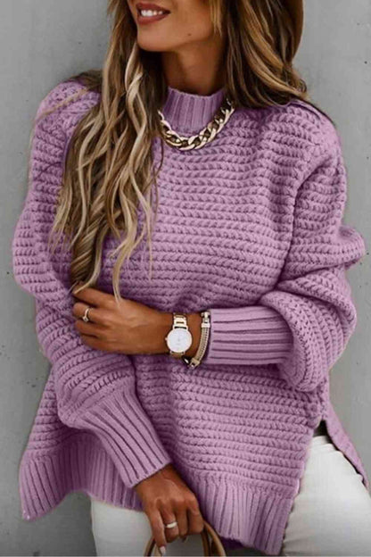 Oversized Crew Neck Sweater****