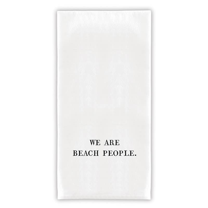 We Are Beach People Kitchen/Bath Towel