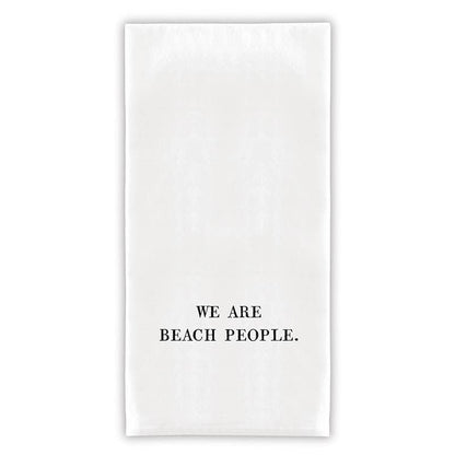 We Are Beach People Kitchen/Bath Towel