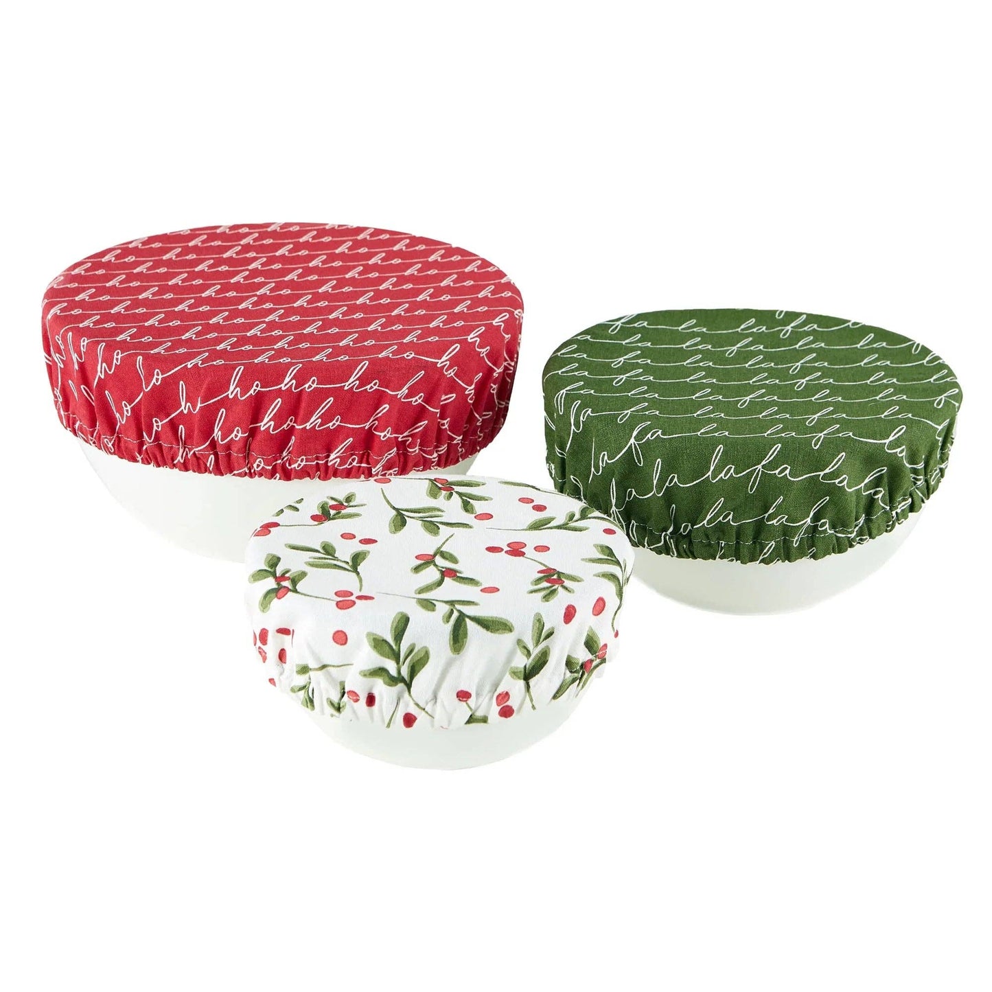 Christmas Under The Mistletoe Dish Covers Set Of 3